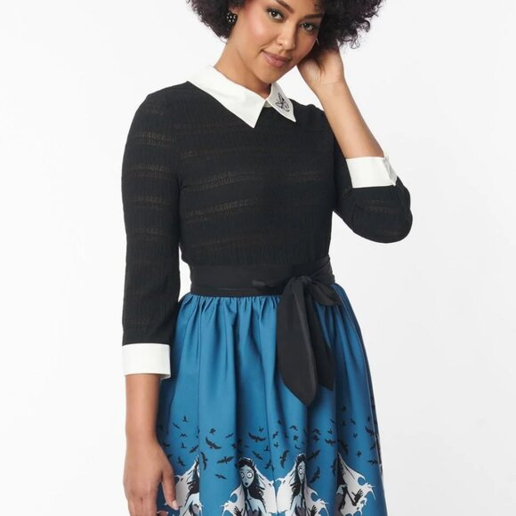 Unique Vintage - Corpse Bride Skirt (NWT) - Picture 3 of 8